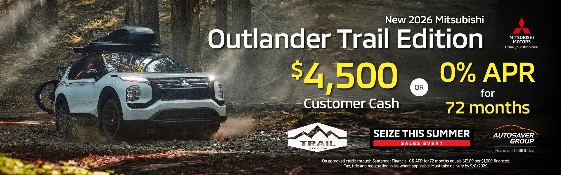 SHOP NEW MITSUBISHI VEHICLES NEAR ST. JOHNSBURY, VT