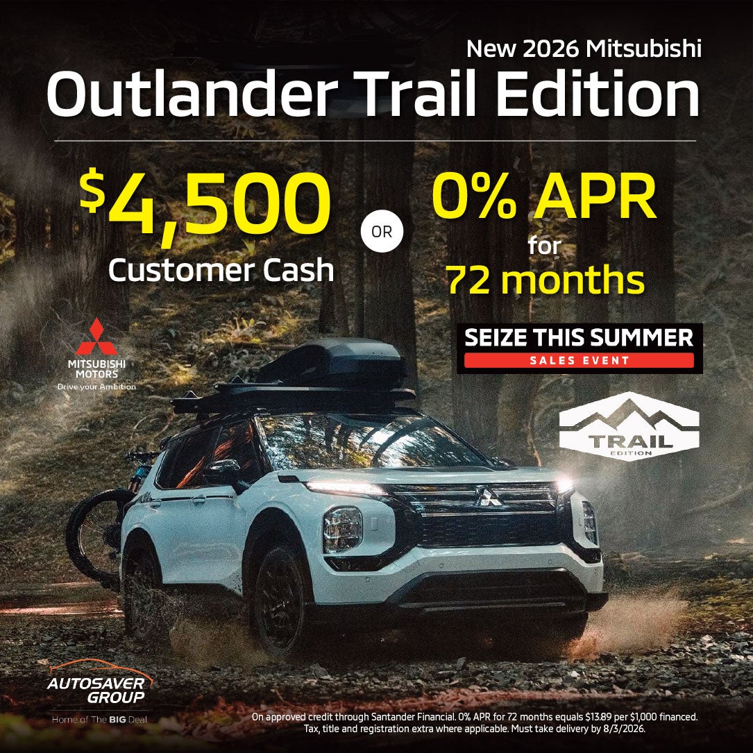 SHOP NEW MITSUBISHI VEHICLES NEAR ST. JOHNSBURY, VT