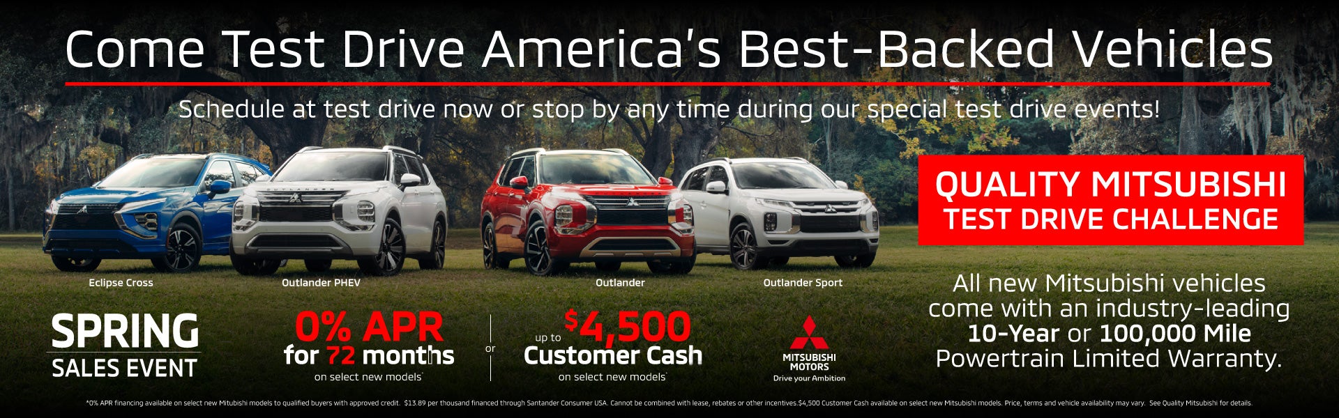SHOP NEW MITSUBISHI VEHICLES NEAR ST. JOHNSBURY, VT