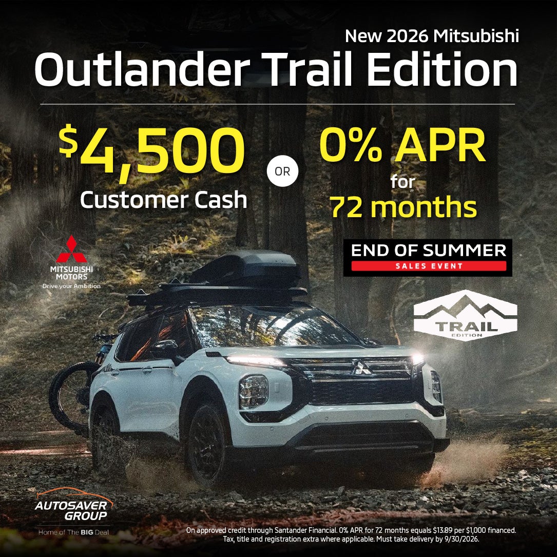 SHOP NEW MITSUBISHI VEHICLES NEAR ST. JOHNSBURY, VT