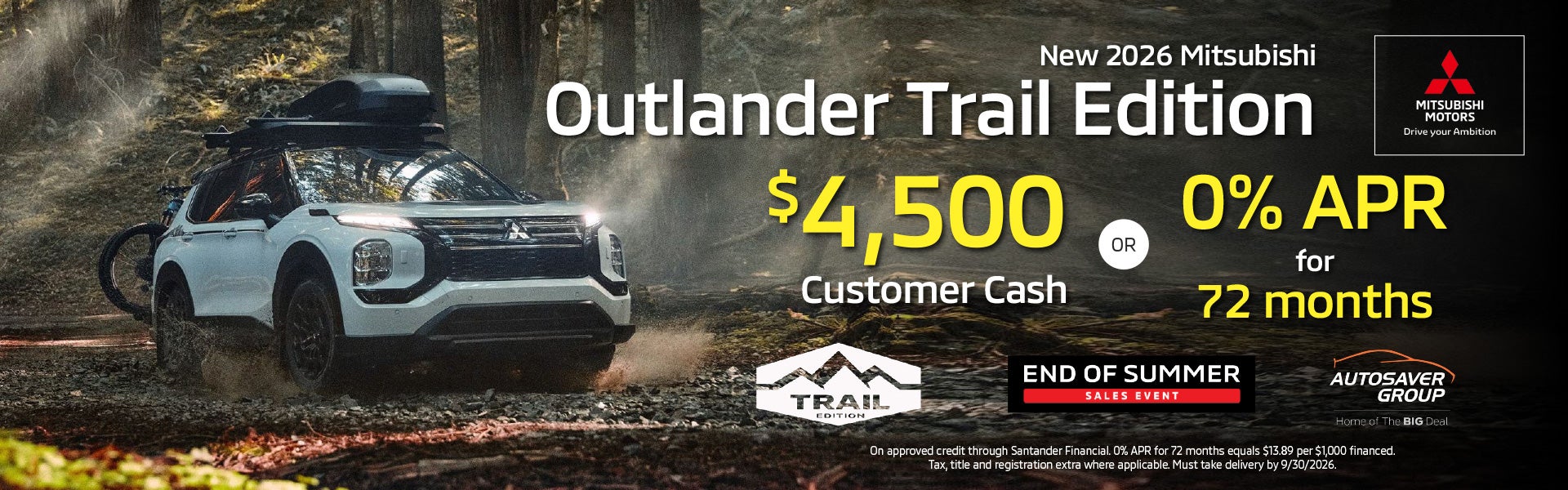 SHOP NEW MITSUBISHI VEHICLES NEAR ST. JOHNSBURY, VT